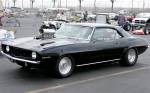 This blown alky car is run in California by Bones Balough, famed Gasser driver of the '60s who ran the dyno at Isky.  &raquo; Click to zoom ->