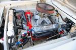 Backing the engine is a 727 transmission customer built by Billy Neves at Pro Trans that&rsquo;s packing a 3,800 stall Spec-Rite converter.  &raquo; Click to zoom ->