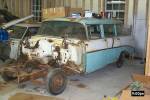 It had the front end on it when I pulled it out of a field after paying the owner $400, but that was quickly removed in order to check out the cars condition prior to scheming.  &raquo; Click to zoom ->