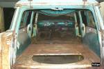 We cut the spare tire well out because the gas tank was going there, but it was still mint. This was good, because we sold it for $200 at the swap meet. Overall, we made money on both cars after selling parts off of them.  &raquo; Click to zoom ->