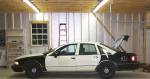 Bought for $1250 from the City of Plano in Texas, the cop car had only 65,000 miles, but had been hit in the right rear.  &raquo; Click to zoom ->