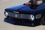 As with the tail lights and quarter panel trim, the grill, headlight bezels, and door handles are all real 1965 Plymouth Valiant parts.  &raquo; Click to zoom ->