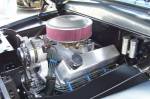 Under the hood of the '51 Merc lies monster power by way of a stroked Ford 460.  &raquo; Click to zoom ->