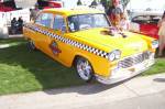Some of you might recognize this Barry White built Checker Marathon from his show "Wrecks to Riches". It's almost cool enough to make us want to drive a cab.  &raquo; Click to zoom ->