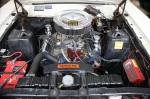 Here's the heart of the beast. It is a 428CJ motor, hooked to a C6 automatic.Sartori has never had the motor apart since buying the car, but said it contains a 427 cam among other crafty tricks.  &raquo; Click to zoom ->