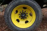 We're not loving the whole John Deere situation with respect to the paint scheme on the truck, so these wheels will be painted white when the time comes.  &raquo; Click to zoom ->