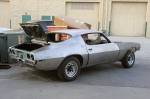 With all the paint gone it was revealed that the car had more whacks in it than we&rsquo;d supposed, though it was still reasonably free of rust. It got a new passenger-side rocker panel and fender, but all the rest of the sheetmetal remained original, even the floors and trunk.  &raquo; Click to zoom ->