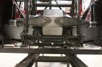 Here's the hand built rear end mounted in the car.  &raquo; Click to zoom ->