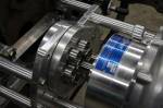 ProCharger's unique transmission drive system makes the install far better for mounting in the car. The ability to move the blower above the crank helps tons to fit the nose.  &raquo; Click to zoom ->