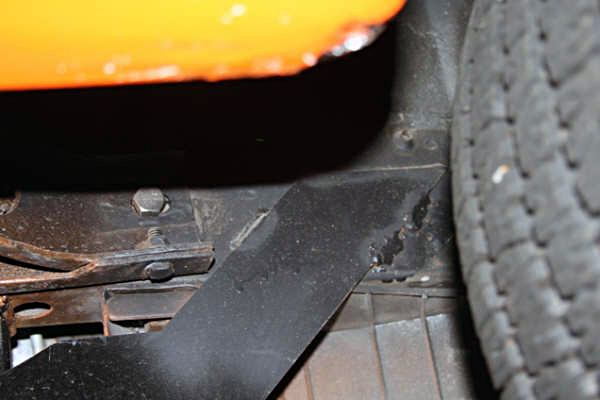 Hack-Job General Lee pushbar weld