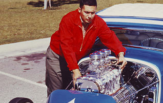 Swastika on Little Deuce Coupe