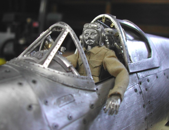 Hand made tiny pilot