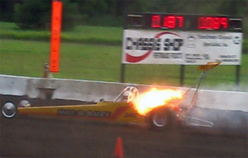 Sand drags fire Sand drags fire