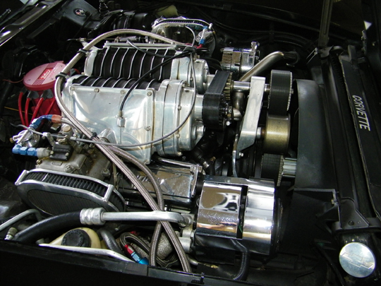 twin blower small block 