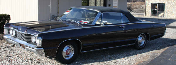 1968 Mercury convertible