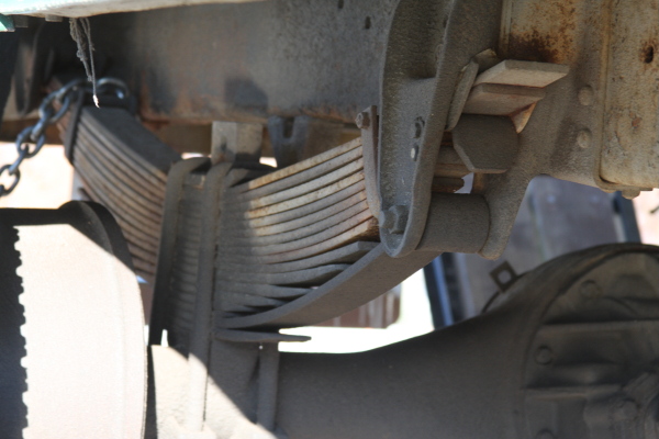 Man sized leaf spring