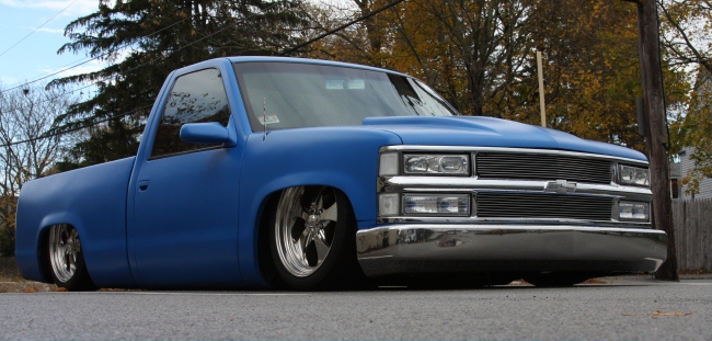 slammed chevy