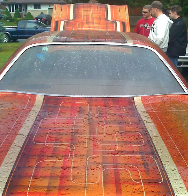Custom paint on Road Runner