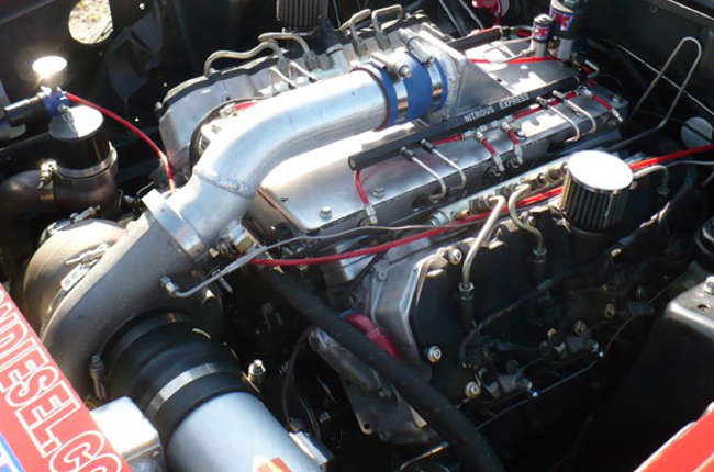 Mike Wood's Duramax Mustang