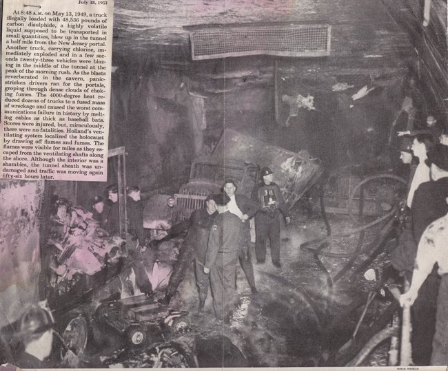 Holland Tunnel Fire