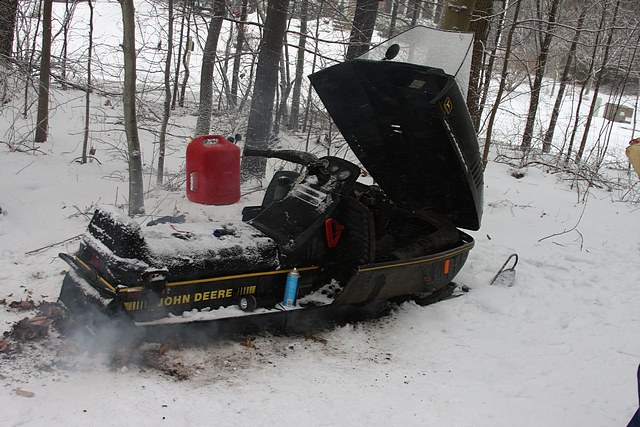 1976 John Deere Snowmobile