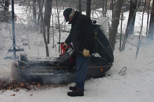 1976 John Deere Snowmobile