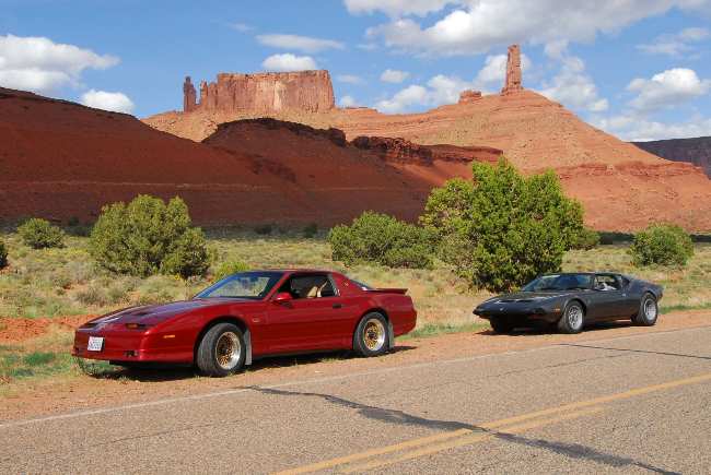 Pantera and Pontiac at Moab