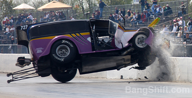 Willys crash at 2010 March Meet