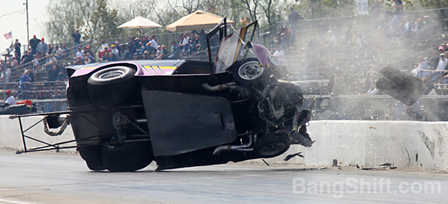 Willys crash at 2010 March Meet