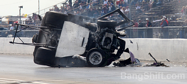 Willys crash at 2010 March Meet