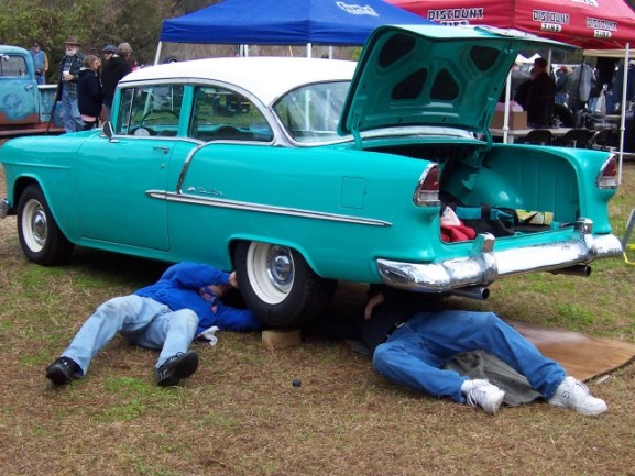 Chevy thrash! Chevy thrash!