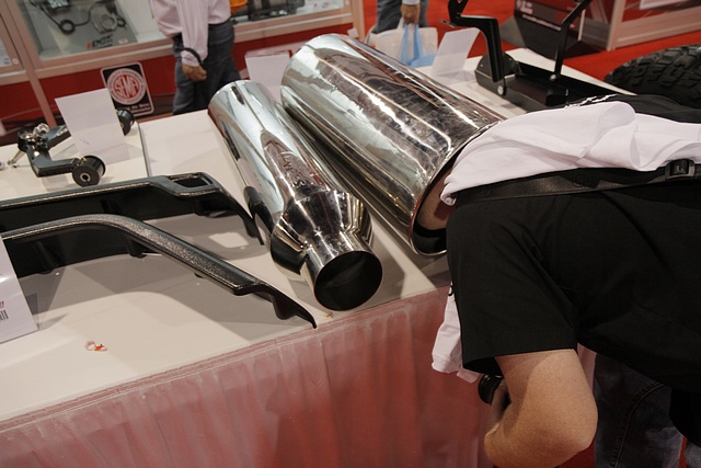 too big exhaust stack