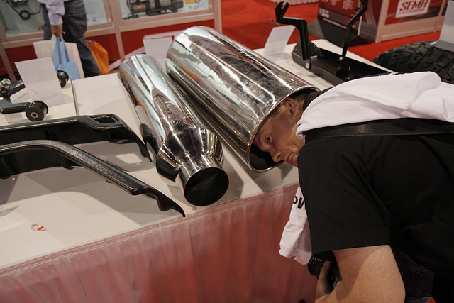 too big exhaust stack