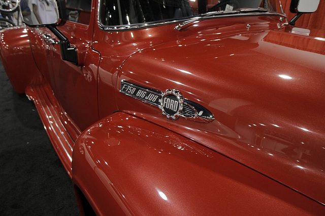 1956 Ford F-750 at SEMA 2010