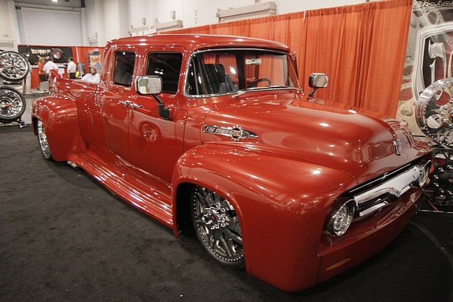 1956 Ford F-750 at SEMA 2010