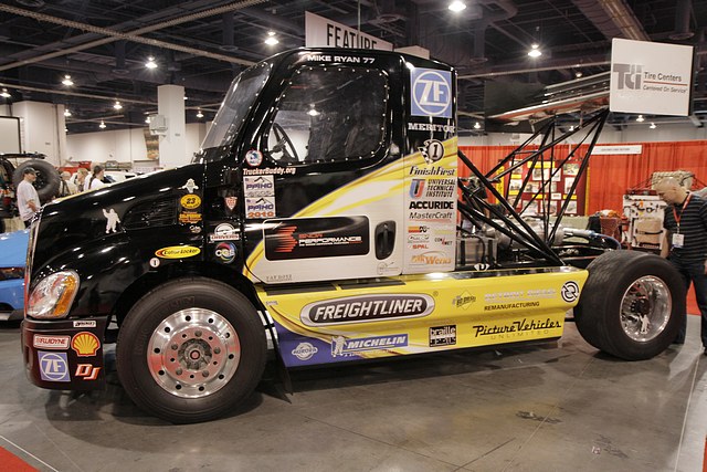 Road Racing Big Rig at SEMA 2010