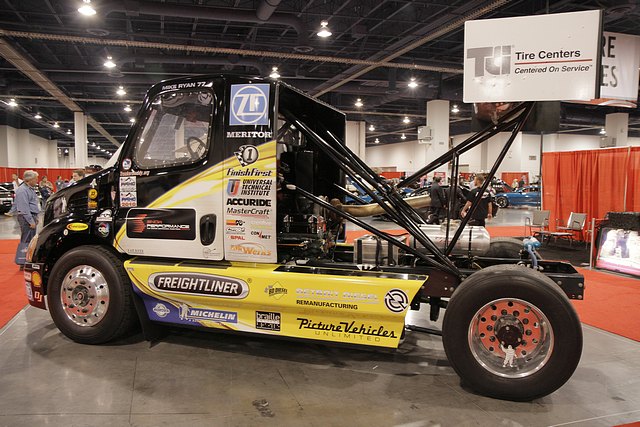 Road Racing Big Rig at SEMA 2010