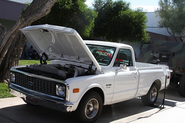 Duramax swap Chevy at SEMA 2010