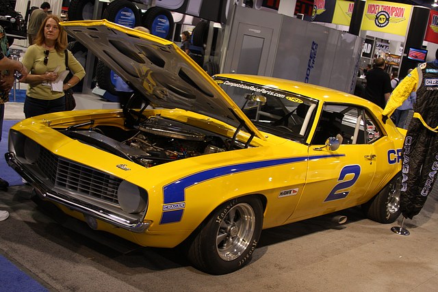 Trans-Am Camaro at SEMA 2010