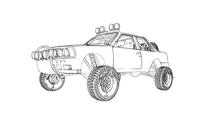 Bill Caswell Baja BMW SEMA Project