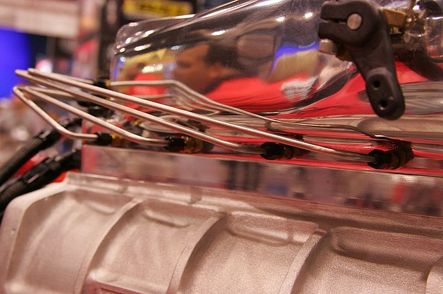 Holley injector hat with hidden fuel rails and injectors