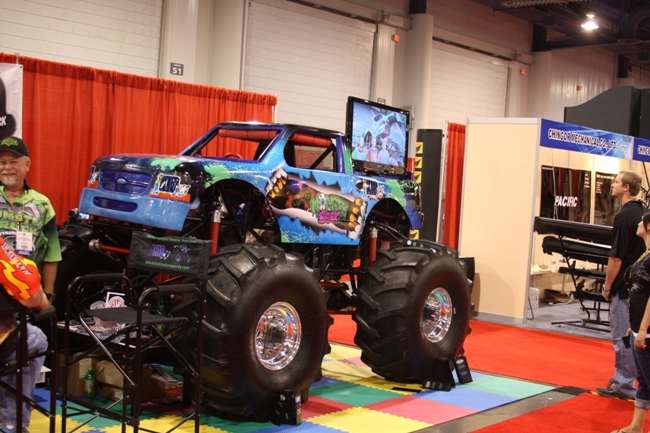 half scale monster truck