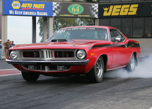 Mike Crowe's Drag Week Winning 1973 Cuda