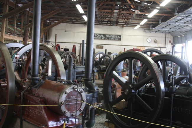 Building full of cool old stationary engines