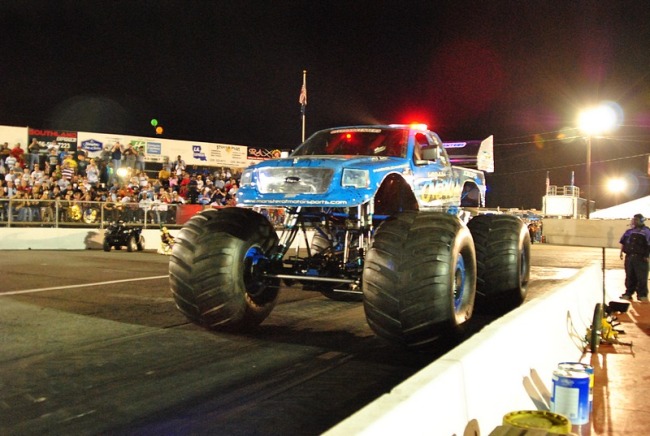 Kirk Dabney world's fastest monster truck