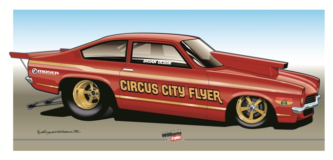 Brian Olson Nostalgia Pro Stock Vega