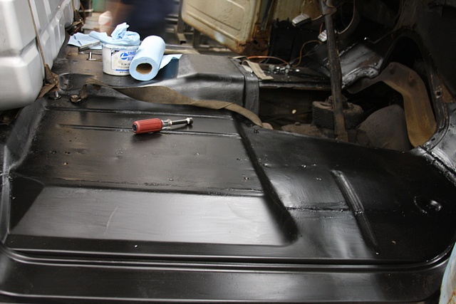 Goliath cab floor replacement