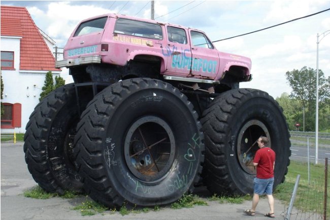 Superfoot, Canada's first monster truck