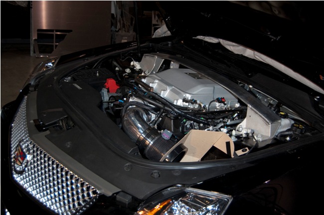 The naked, blown LS engine!