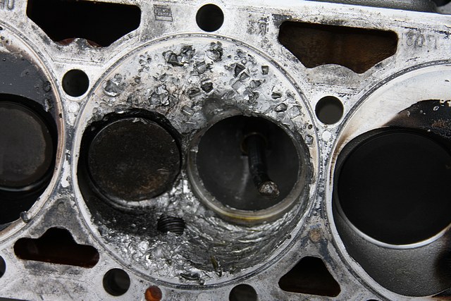 Blown up small block